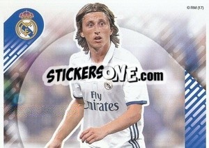 Cromo Luka Modric (En Acción) (puzzle 1)