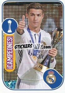 Figurina Cristiano Ronaldo - Copa Mundial de Clubes - Real Madrid 2016-2017 - Panini