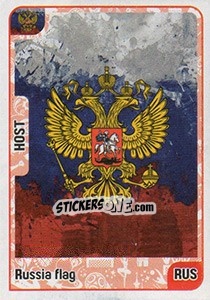Figurina Russia flag - Kvalifikacije za svetsko fudbalsko prvenstvo 2018 - G.T.P.R School Shop