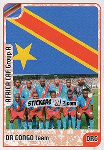 Figurina DR Congo team - Kvalifikacije za svetsko fudbalsko prvenstvo 2018 - G.T.P.R School Shop