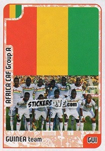 Sticker Guinea team - Kvalifikacije za svetsko fudbalsko prvenstvo 2018 - G.T.P.R School Shop
