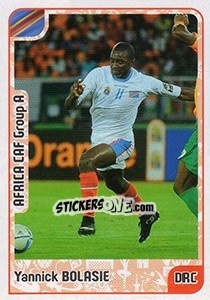 Sticker Yannick Bolasie - Kvalifikacije za svetsko fudbalsko prvenstvo 2018 - G.T.P.R School Shop