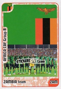 Sticker Zambia team