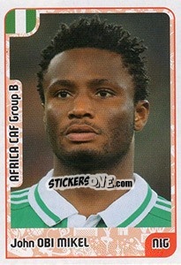 Cromo John Obi Mikel