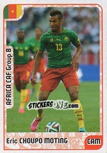 Sticker Eric Maxim Choupo-Moting - Kvalifikacije za svetsko fudbalsko prvenstvo 2018 n. 26 - G.T.P.R School Shop