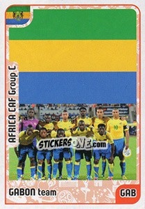 Sticker Gabon team - Kvalifikacije za svetsko fudbalsko prvenstvo 2018 - G.T.P.R School Shop