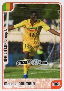 Sticker Moussa Doumbia - Kvalifikacije za svetsko fudbalsko prvenstvo 2018 - G.T.P.R School Shop