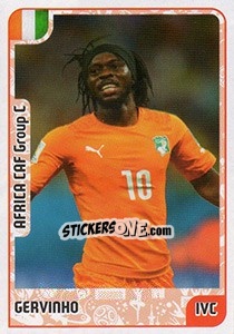 Sticker Gervinho - Kvalifikacije za svetsko fudbalsko prvenstvo 2018 - G.T.P.R School Shop