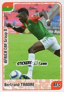 Sticker Bertrand Traore - Kvalifikacije za svetsko fudbalsko prvenstvo 2018 - G.T.P.R School Shop