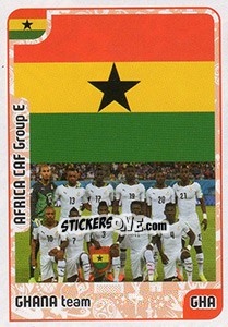 Sticker Ghana team - Kvalifikacije za svetsko fudbalsko prvenstvo 2018 - G.T.P.R School Shop