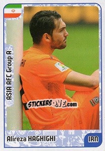 Sticker Alireza Haghighi - Kvalifikacije za svetsko fudbalsko prvenstvo 2018 n. 71 - G.T.P.R School Shop