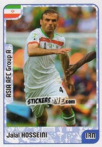Sticker Jalal Hosseini - Kvalifikacije za svetsko fudbalsko prvenstvo 2018 n. 75 - G.T.P.R School Shop