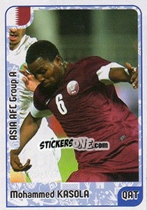 Sticker Mohammed Kasola - Kvalifikacije za svetsko fudbalsko prvenstvo 2018 n. 85 - G.T.P.R School Shop