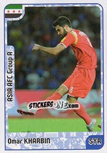 Sticker Omar Kharbin - Kvalifikacije za svetsko fudbalsko prvenstvo 2018 - G.T.P.R School Shop