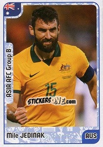 Sticker Mile Jedinak - Kvalifikacije za svetsko fudbalsko prvenstvo 2018 n. 94 - G.T.P.R School Shop