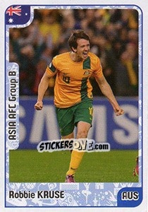 Sticker Robbie Kruse - Kvalifikacije za svetsko fudbalsko prvenstvo 2018 n. 96 - G.T.P.R School Shop