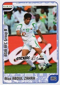 Sticker Alaa Abdul Zahra - Kvalifikacije za svetsko fudbalsko prvenstvo 2018 - G.T.P.R School Shop