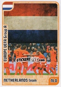 Sticker Netherlands team