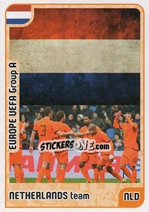 Sticker Netherlands team - Kvalifikacije za svetsko fudbalsko prvenstvo 2018 n. 121 - G.T.P.R School Shop
