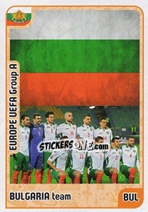 Sticker Bulgaria team - Kvalifikacije za svetsko fudbalsko prvenstvo 2018 - G.T.P.R School Shop