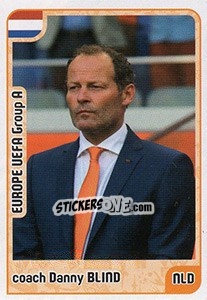 Sticker coach Danny Blind