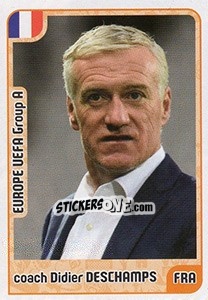 Cromo coach Didier Deschamps - Kvalifikacije za svetsko fudbalsko prvenstvo 2018 - G.T.P.R School Shop