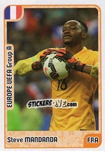 Cromo Steve Mandanda - Kvalifikacije za svetsko fudbalsko prvenstvo 2018 - G.T.P.R School Shop