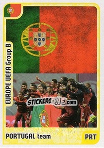 Sticker Portugal team - Kvalifikacije za svetsko fudbalsko prvenstvo 2018 n. 221 - G.T.P.R School Shop