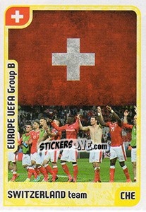 Sticker Switzerland team - Kvalifikacije za svetsko fudbalsko prvenstvo 2018 - G.T.P.R School Shop