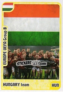 Sticker Hungary team - Kvalifikacije za svetsko fudbalsko prvenstvo 2018 - G.T.P.R School Shop