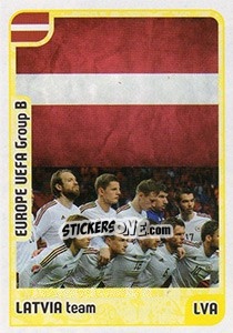 Sticker Latvia team