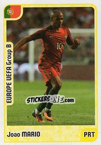 Sticker Joao Mario - Kvalifikacije za svetsko fudbalsko prvenstvo 2018 n. 235 - G.T.P.R School Shop