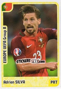 Sticker Adrien Silva - Kvalifikacije za svetsko fudbalsko prvenstvo 2018 n. 237 - G.T.P.R School Shop