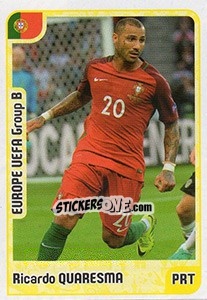 Sticker Ricardo Quaresma - Kvalifikacije za svetsko fudbalsko prvenstvo 2018 n. 244 - G.T.P.R School Shop