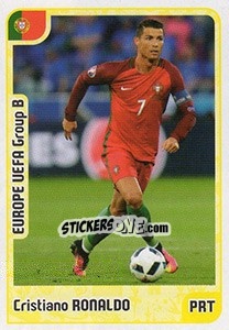 Sticker Cristiano Ronaldo - Kvalifikacije za svetsko fudbalsko prvenstvo 2018 n. 246 - G.T.P.R School Shop