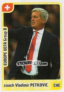 Sticker coach Vladimir Petkovic - Kvalifikacije za svetsko fudbalsko prvenstvo 2018 n. 248 - G.T.P.R School Shop