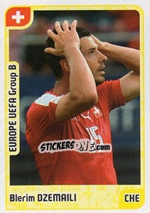 Sticker Blerim Dzemaili - Kvalifikacije za svetsko fudbalsko prvenstvo 2018 n. 261 - G.T.P.R School Shop