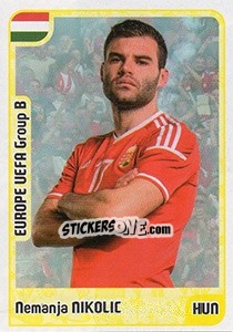 Sticker Nemanja Nikolic - Kvalifikacije za svetsko fudbalsko prvenstvo 2018 - G.T.P.R School Shop