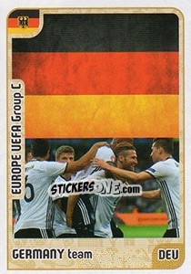 Sticker Germany Team - Kvalifikacije za svetsko fudbalsko prvenstvo 2018 n. 312 - G.T.P.R School Shop