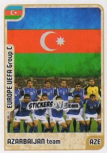 Sticker Azerbaijan team - Kvalifikacije za svetsko fudbalsko prvenstvo 2018 - G.T.P.R School Shop