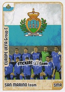 Sticker San Marino team - Kvalifikacije za svetsko fudbalsko prvenstvo 2018 - G.T.P.R School Shop