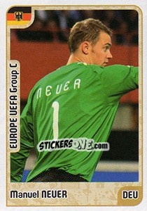 Sticker Manuel Neuer - Kvalifikacije za svetsko fudbalsko prvenstvo 2018 n. 319 - G.T.P.R School Shop