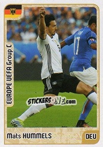 Sticker Mats Hummels - Kvalifikacije za svetsko fudbalsko prvenstvo 2018 - G.T.P.R School Shop