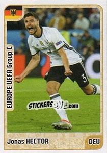 Sticker Jonas Hector - Kvalifikacije za svetsko fudbalsko prvenstvo 2018 n. 323 - G.T.P.R School Shop
