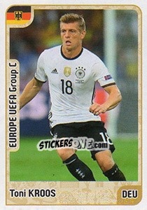 Sticker Toni Kroos - Kvalifikacije za svetsko fudbalsko prvenstvo 2018 n. 330 - G.T.P.R School Shop