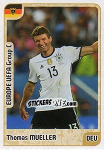 Sticker Thomas Müller - Kvalifikacije za svetsko fudbalsko prvenstvo 2018 n. 333 - G.T.P.R School Shop