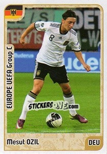 Sticker Mesut Ozil - Kvalifikacije za svetsko fudbalsko prvenstvo 2018 n. 335 - G.T.P.R School Shop