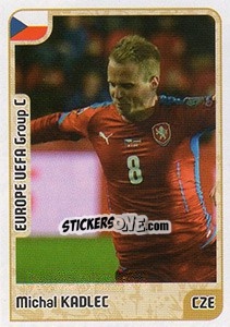 Sticker Michal Kadlec (David Limbersky) - Kvalifikacije za svetsko fudbalsko prvenstvo 2018 - G.T.P.R School Shop