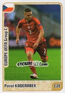 Sticker Pavel Kaderabek - Kvalifikacije za svetsko fudbalsko prvenstvo 2018 - G.T.P.R School Shop