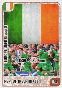 Sticker Republic of Ireland team